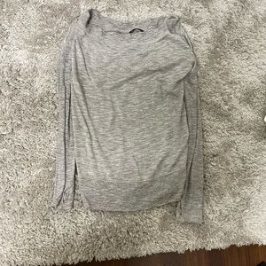 Light gray Athleta sweatshirt/pullover. Super soft and cozy.
